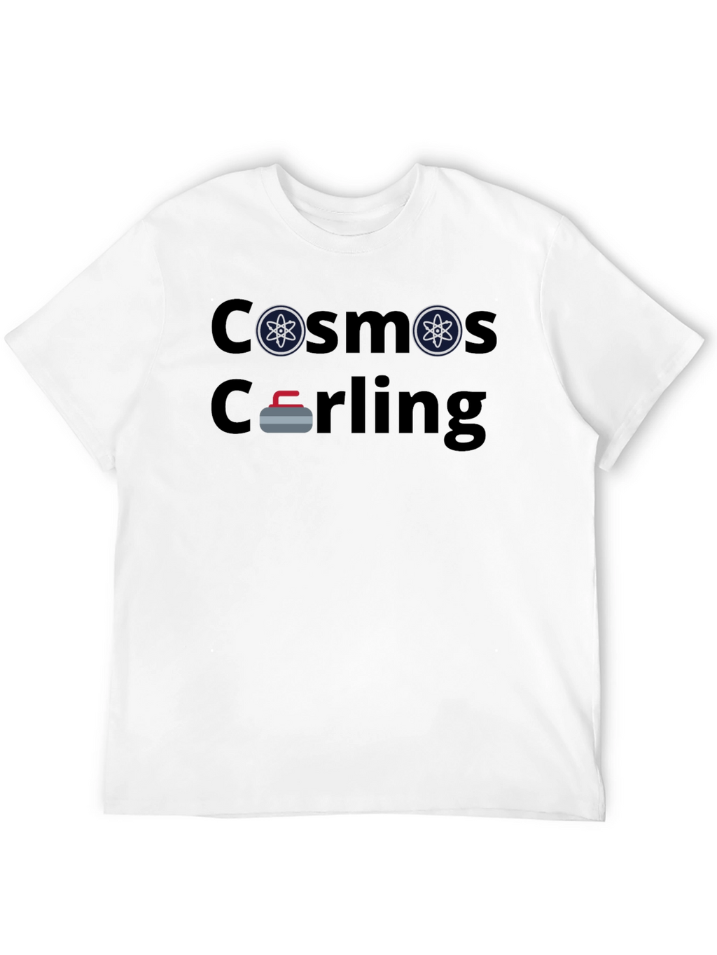 Cosmos Curling Graphic T-Shirt