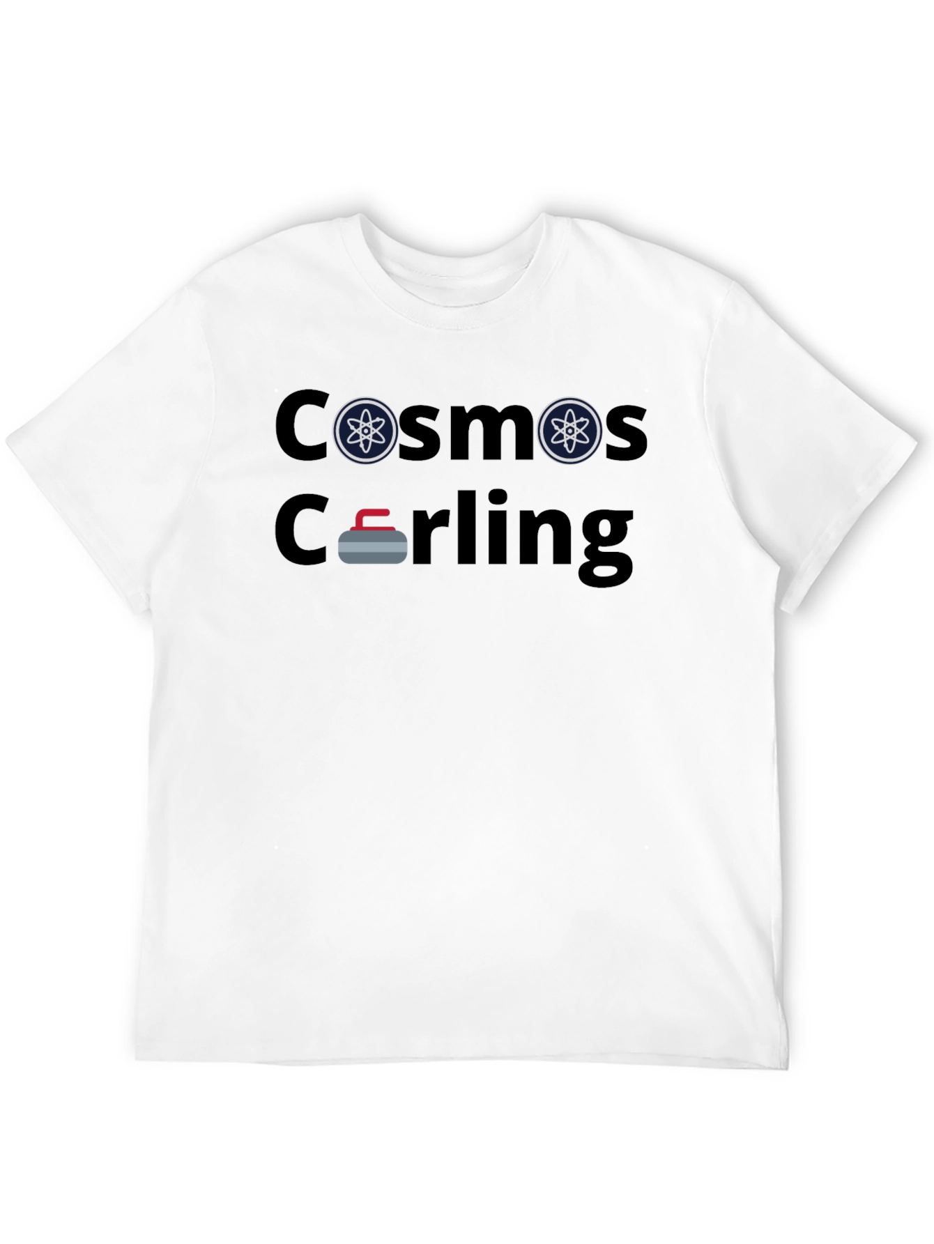 Cosmos Curling Graphic T-Shirt