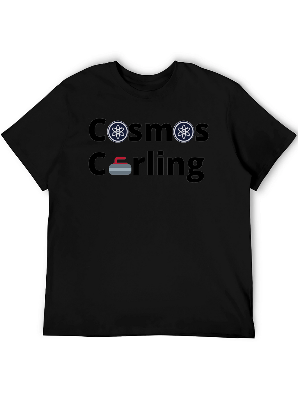 Cosmos Curling Graphic T-Shirt