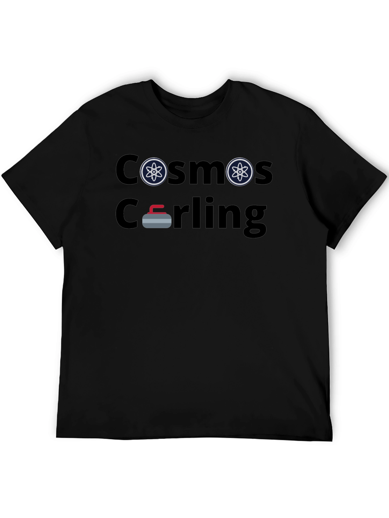 Cosmos Curling Graphic T-Shirt