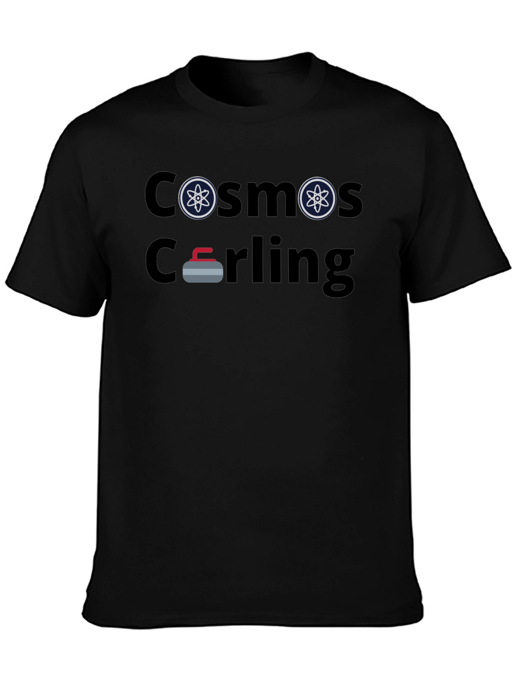Cosmos Curling Graphic T-Shirt