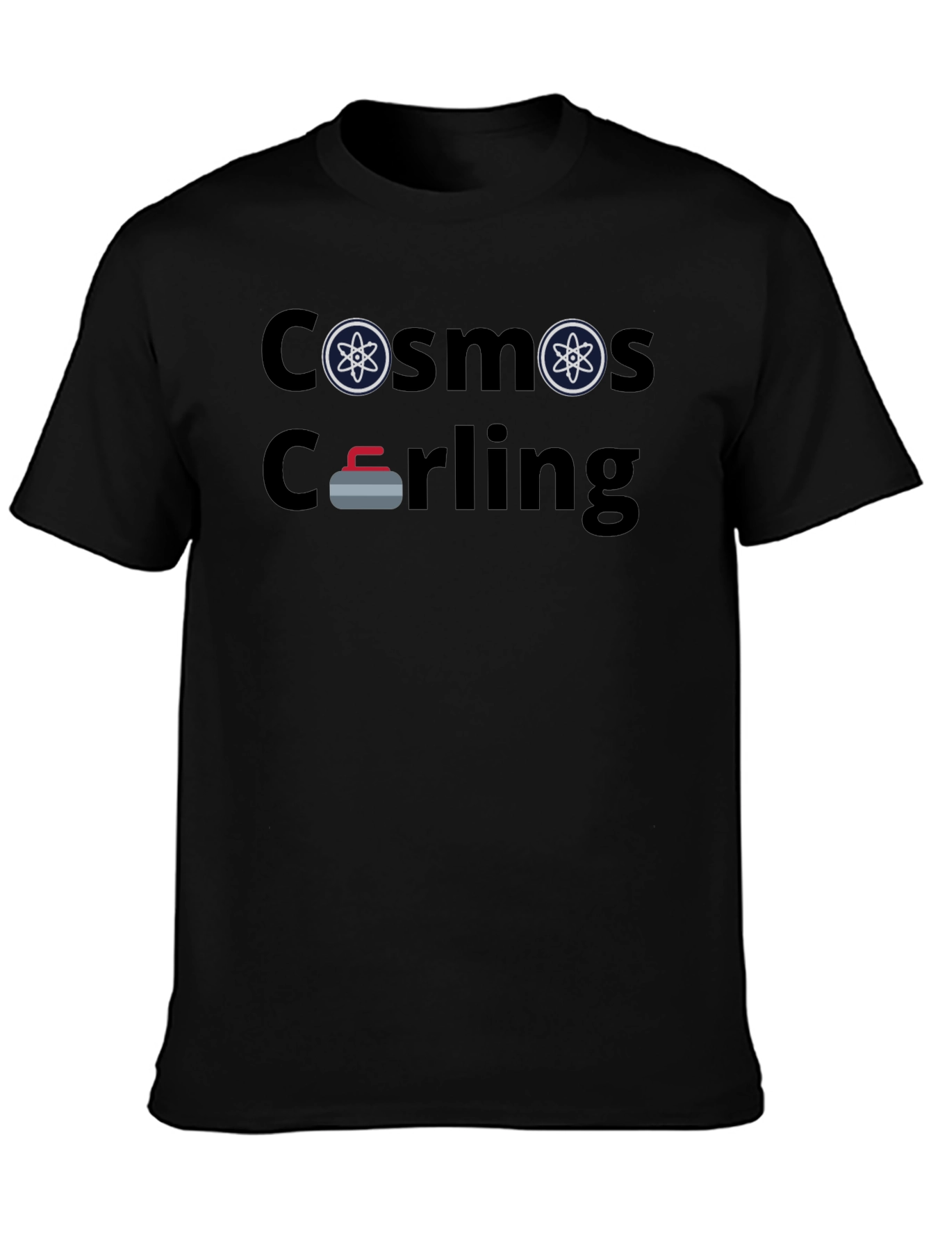 Cosmos Curling Graphic T-Shirt