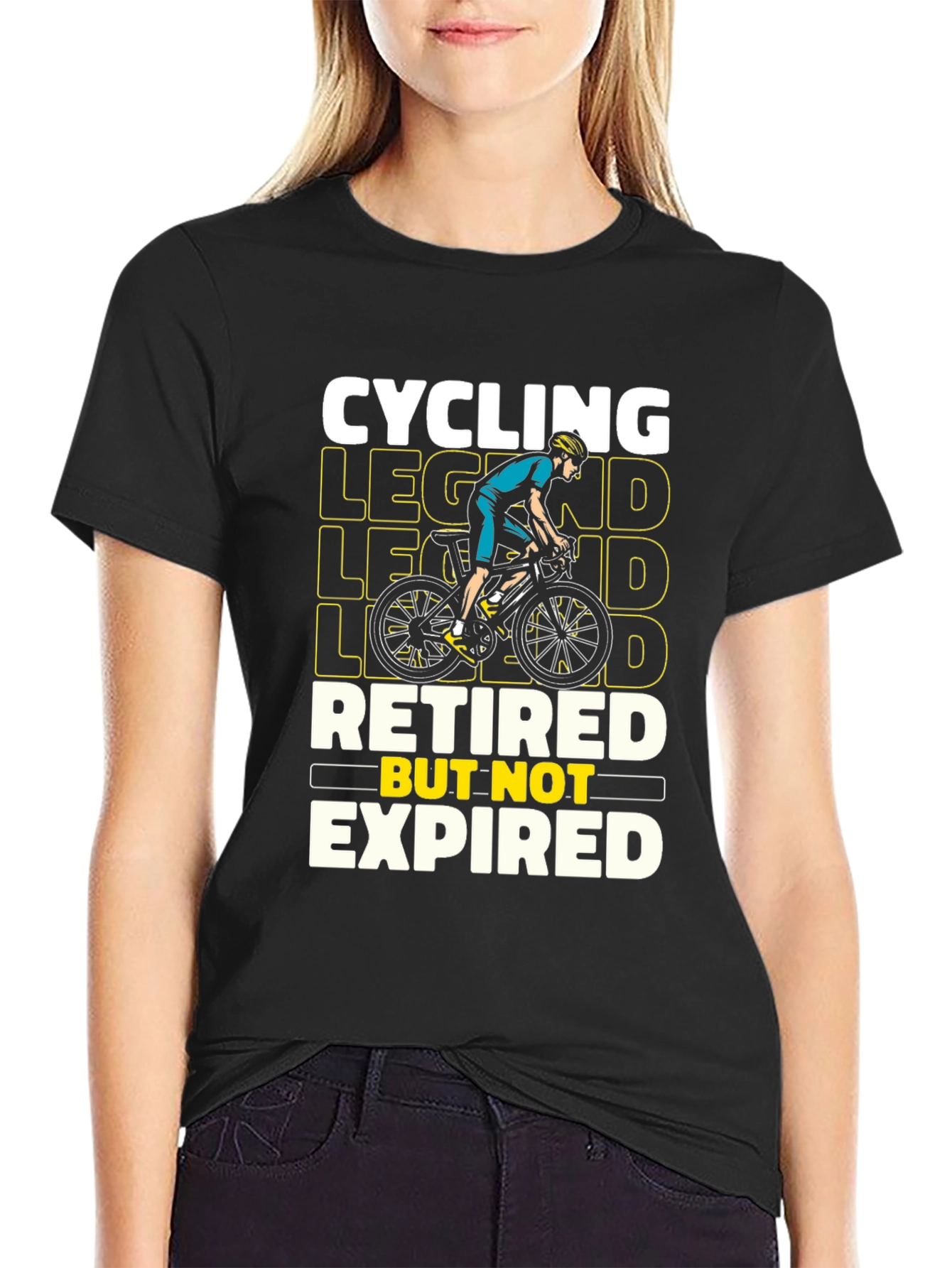 Cycling Legend Retired But Not Expired T-Shirt