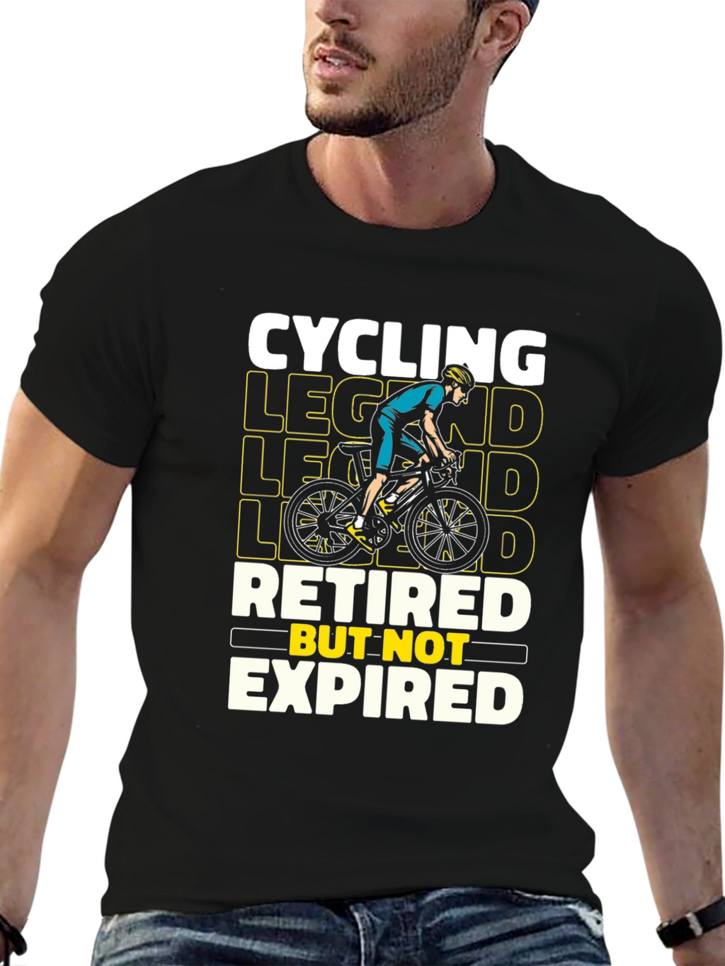 Cycling Legend Retired But Not Expired T-Shirt