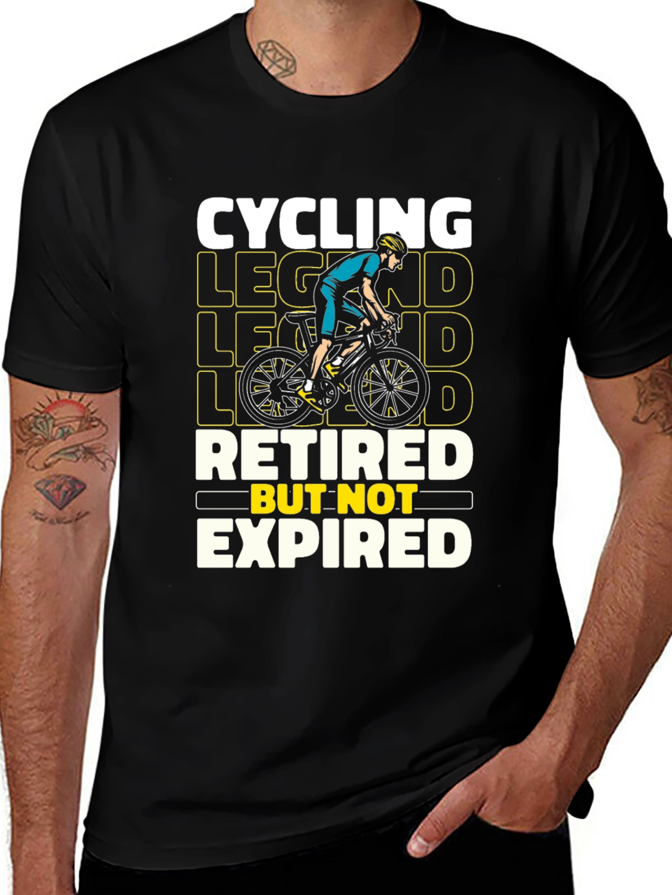 Cycling Legend Retired But Not Expired T-Shirt