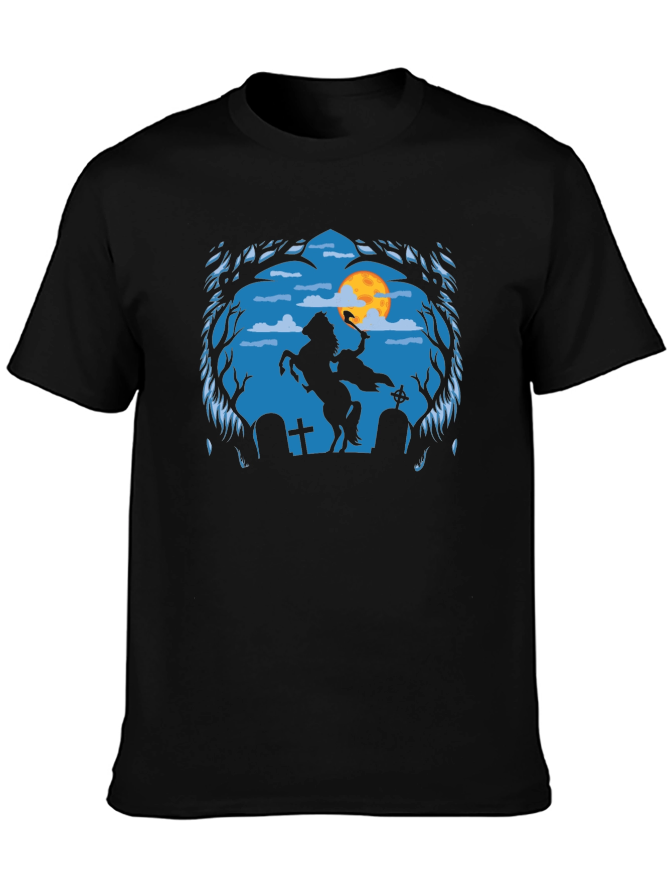 Headless Horseman T-Shirt - Spooky Halloween Tee