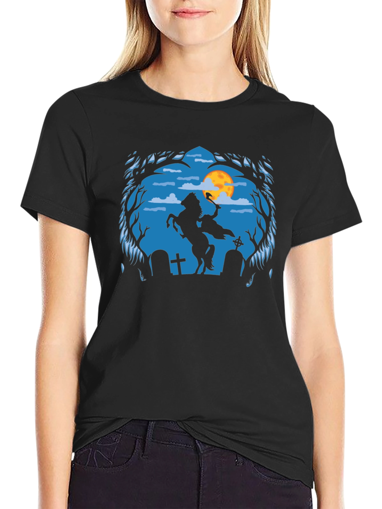 Headless Horseman T-Shirt - Spooky Halloween Tee