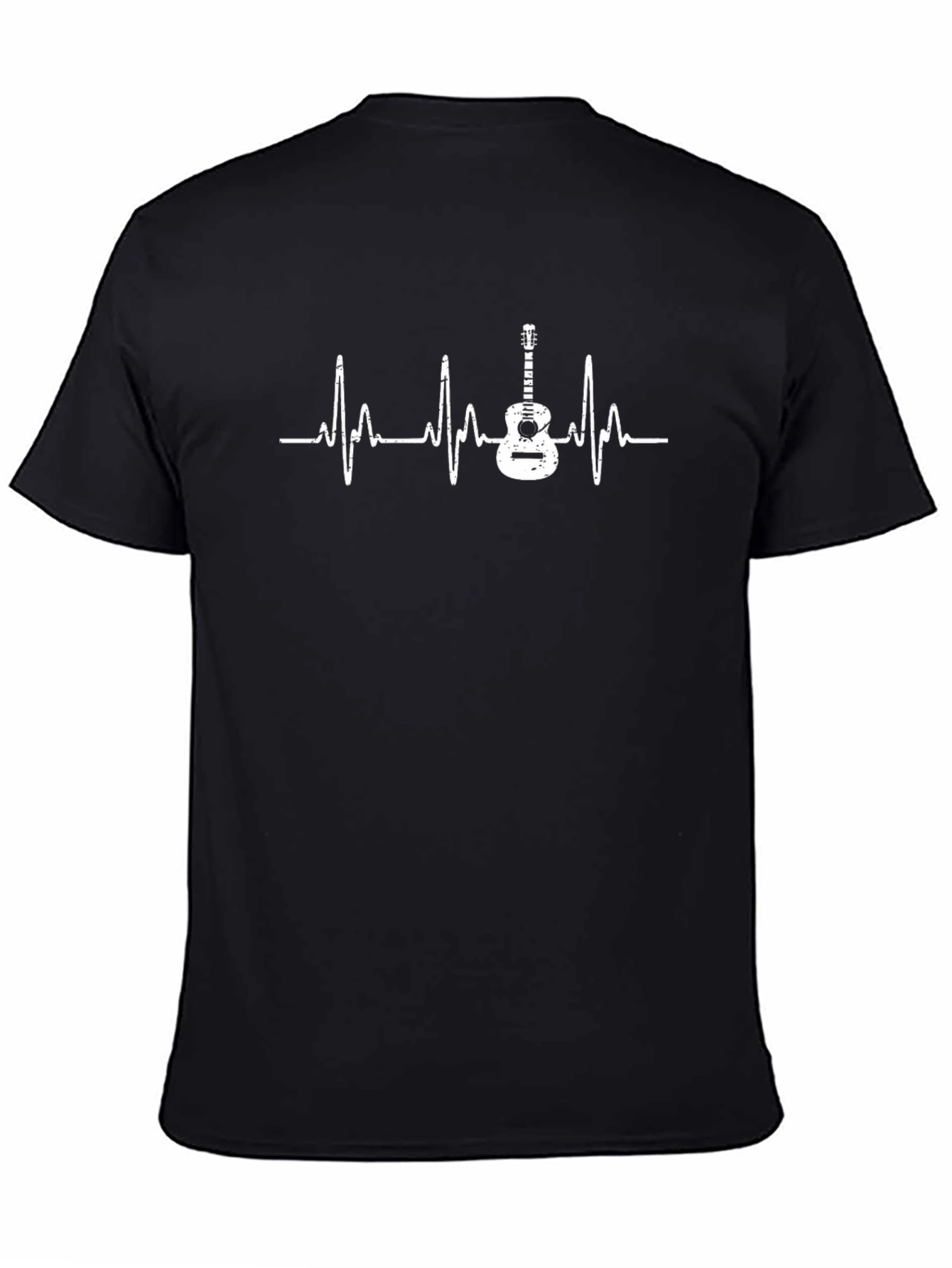 Guitar Heartbeat T-Shirt - Music Lover Tee