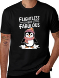 Flightless but Fabulous Penguin Graphic Tee