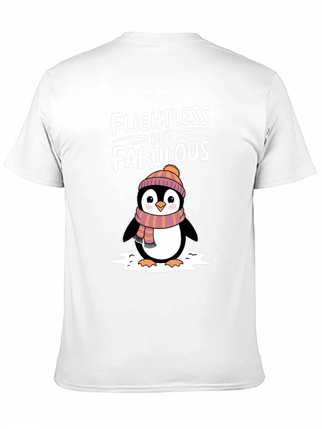 Flightless but Fabulous Penguin Graphic Tee