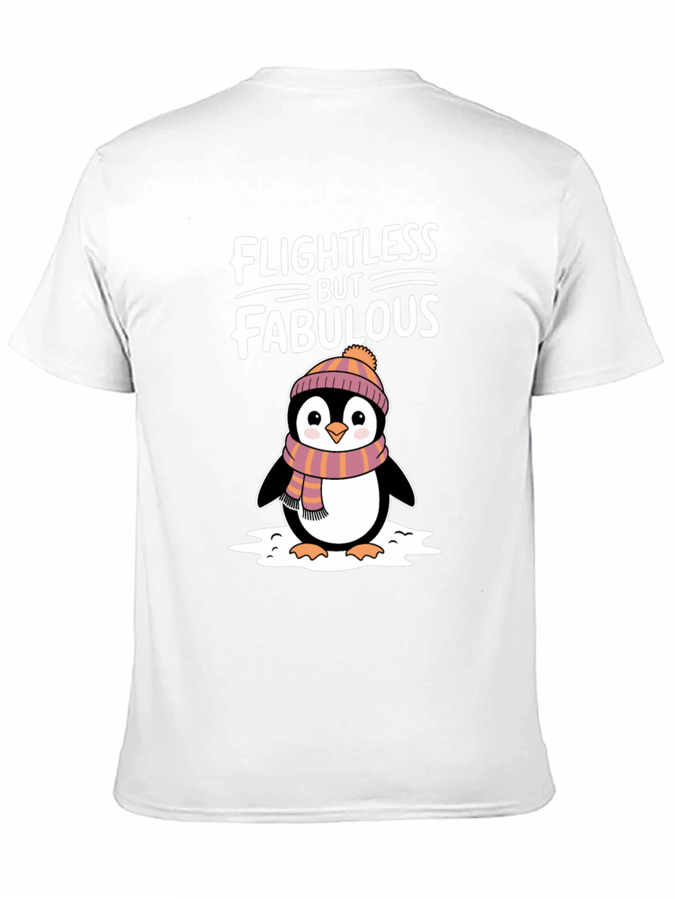 Flightless but Fabulous Penguin Graphic Tee