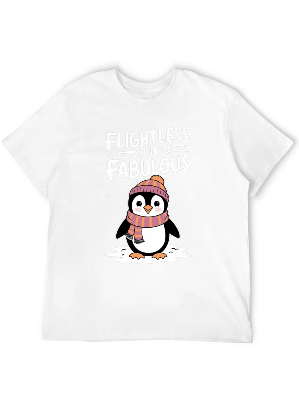 Flightless but Fabulous Penguin Graphic Tee