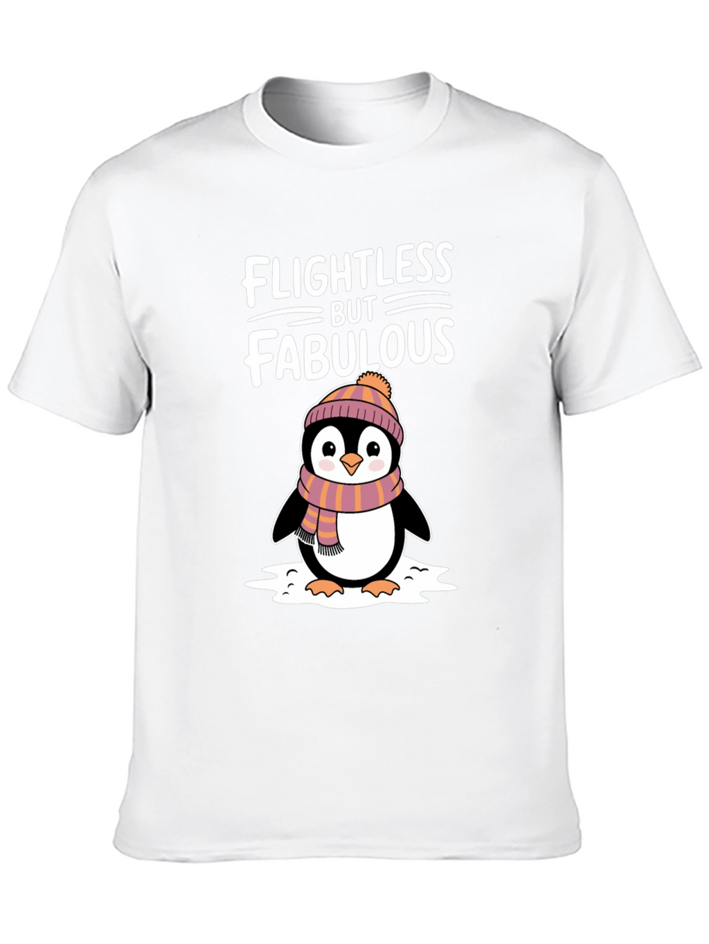 Flightless but Fabulous Penguin Graphic Tee
