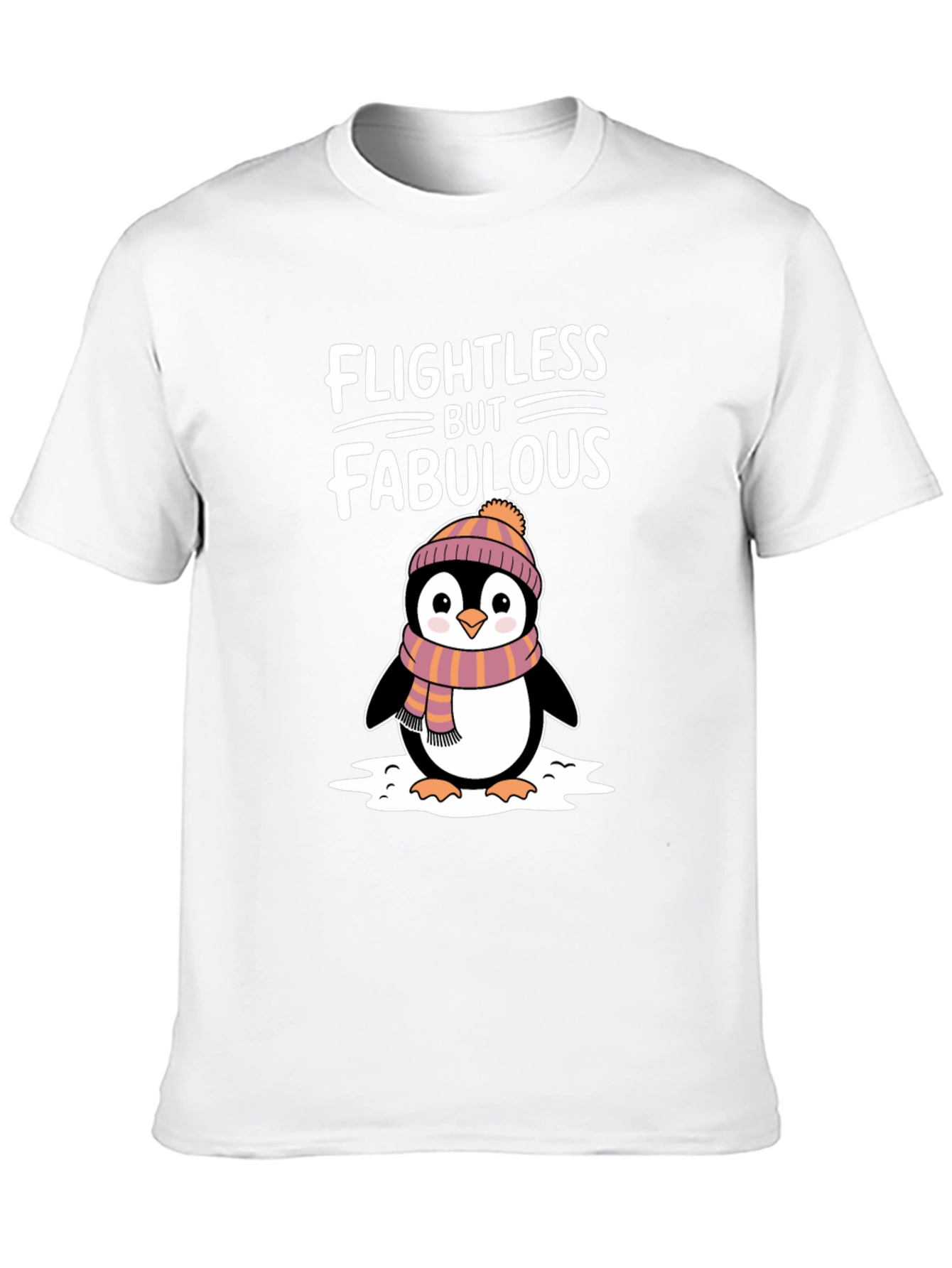 Flightless but Fabulous Penguin Graphic Tee