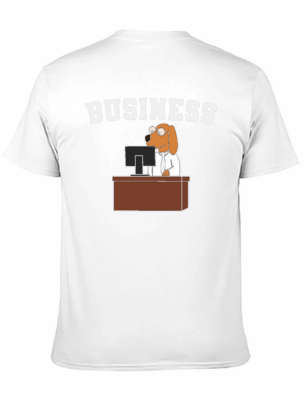 Business Dog T-Shirt - Funny Cartoon Tee