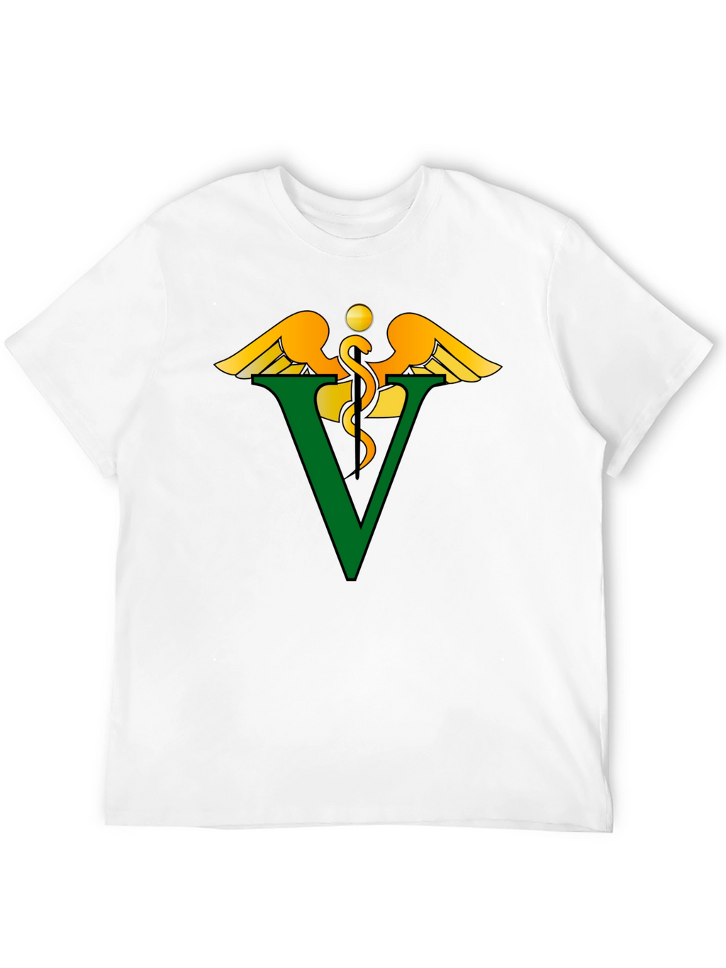 Veterinary Symbol Graphic Tee - Unisex Black T-Shirt