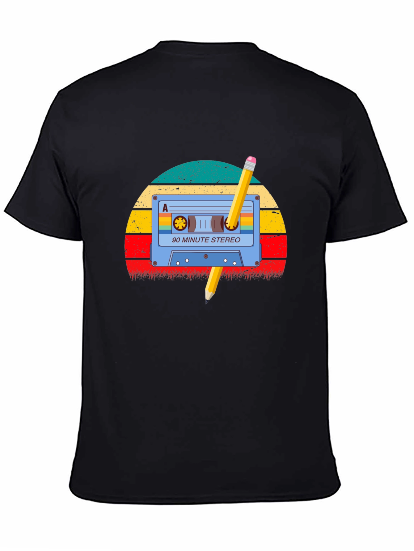 Retro Mixtape Pencil T-Shirt