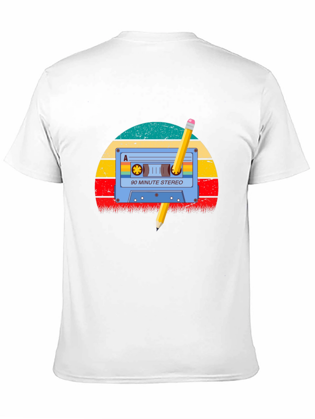 Retro Mixtape Pencil T-Shirt