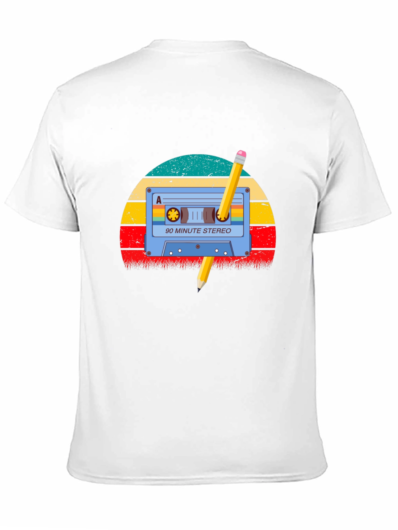 Retro Mixtape Pencil T-Shirt