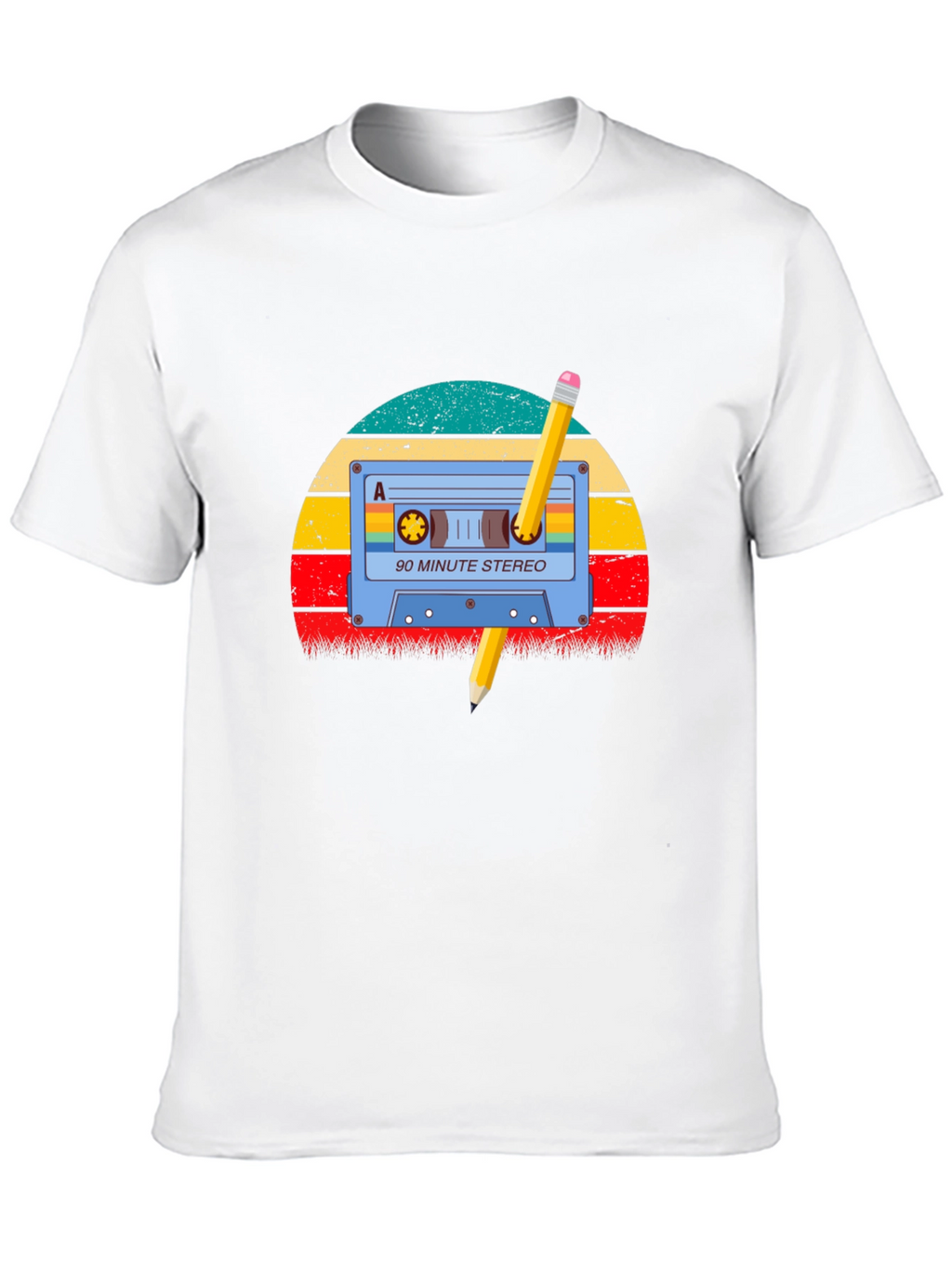 Retro Mixtape Pencil T-Shirt