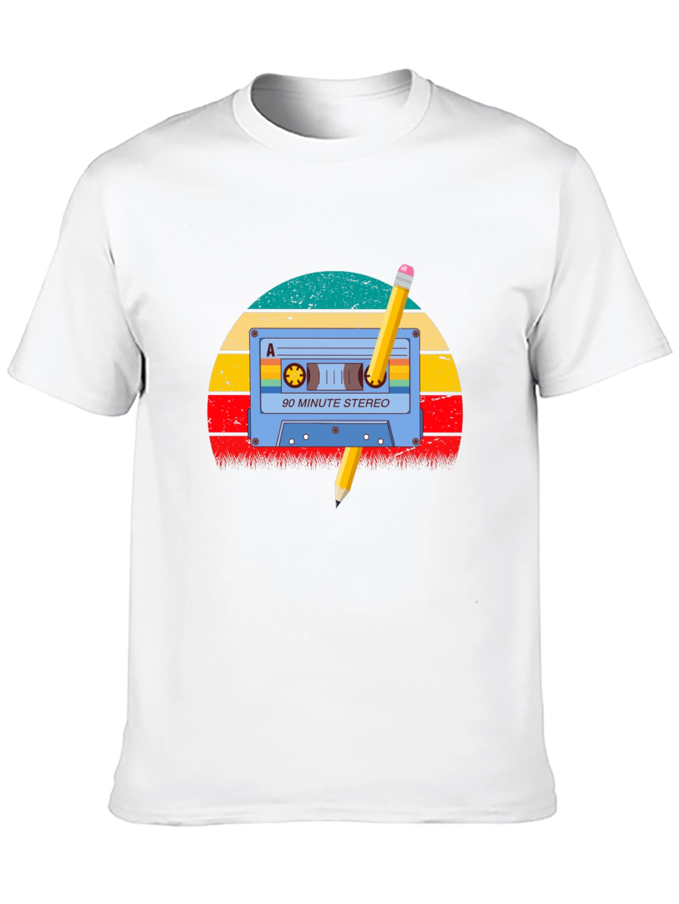 Retro Mixtape Pencil T-Shirt