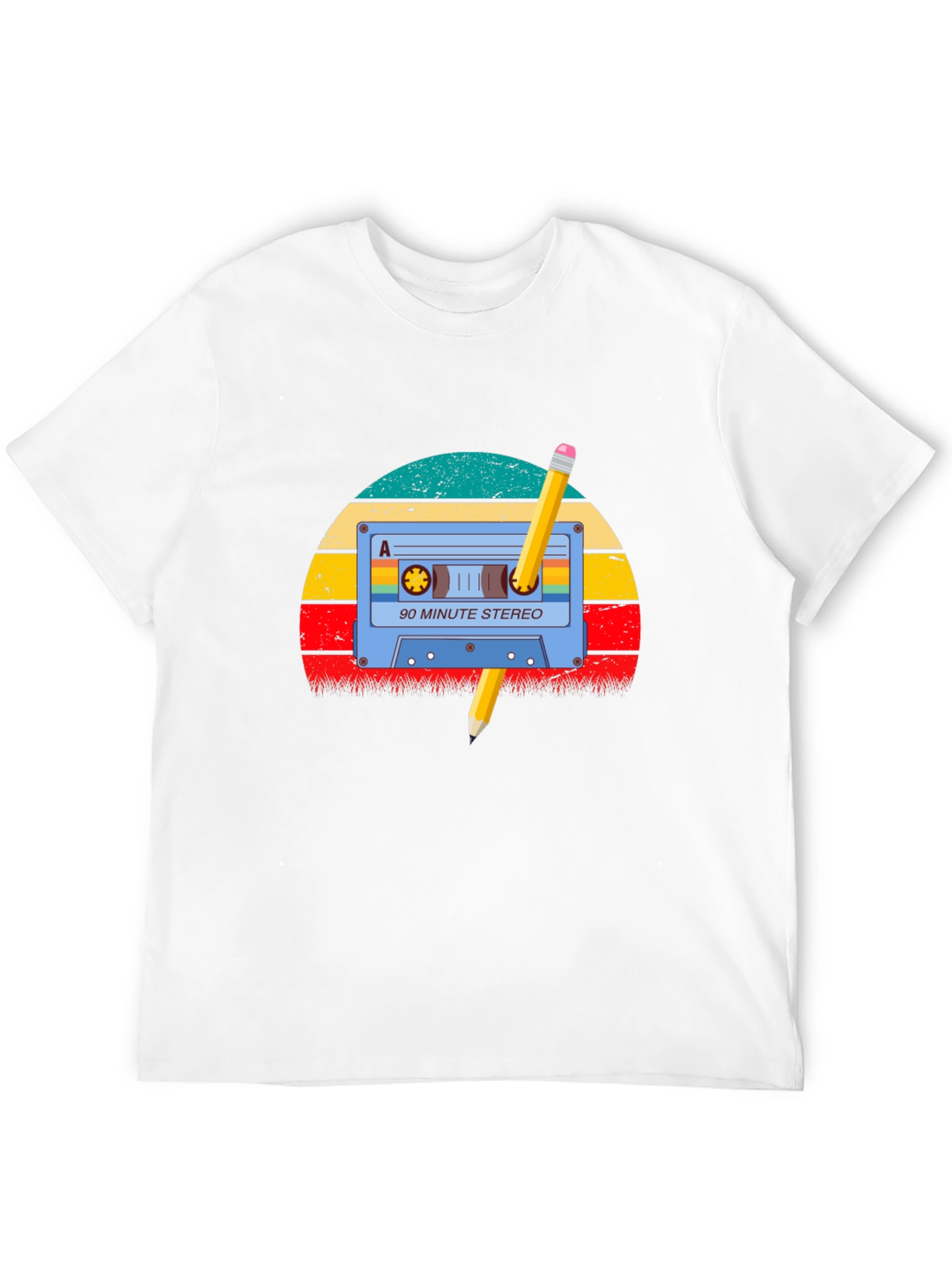 Retro Mixtape Pencil T-Shirt