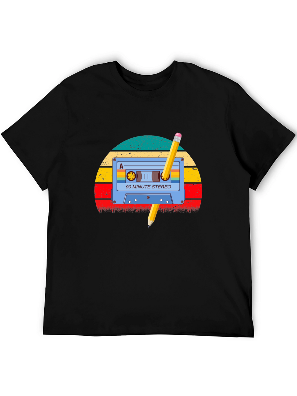 Retro Mixtape Pencil T-Shirt
