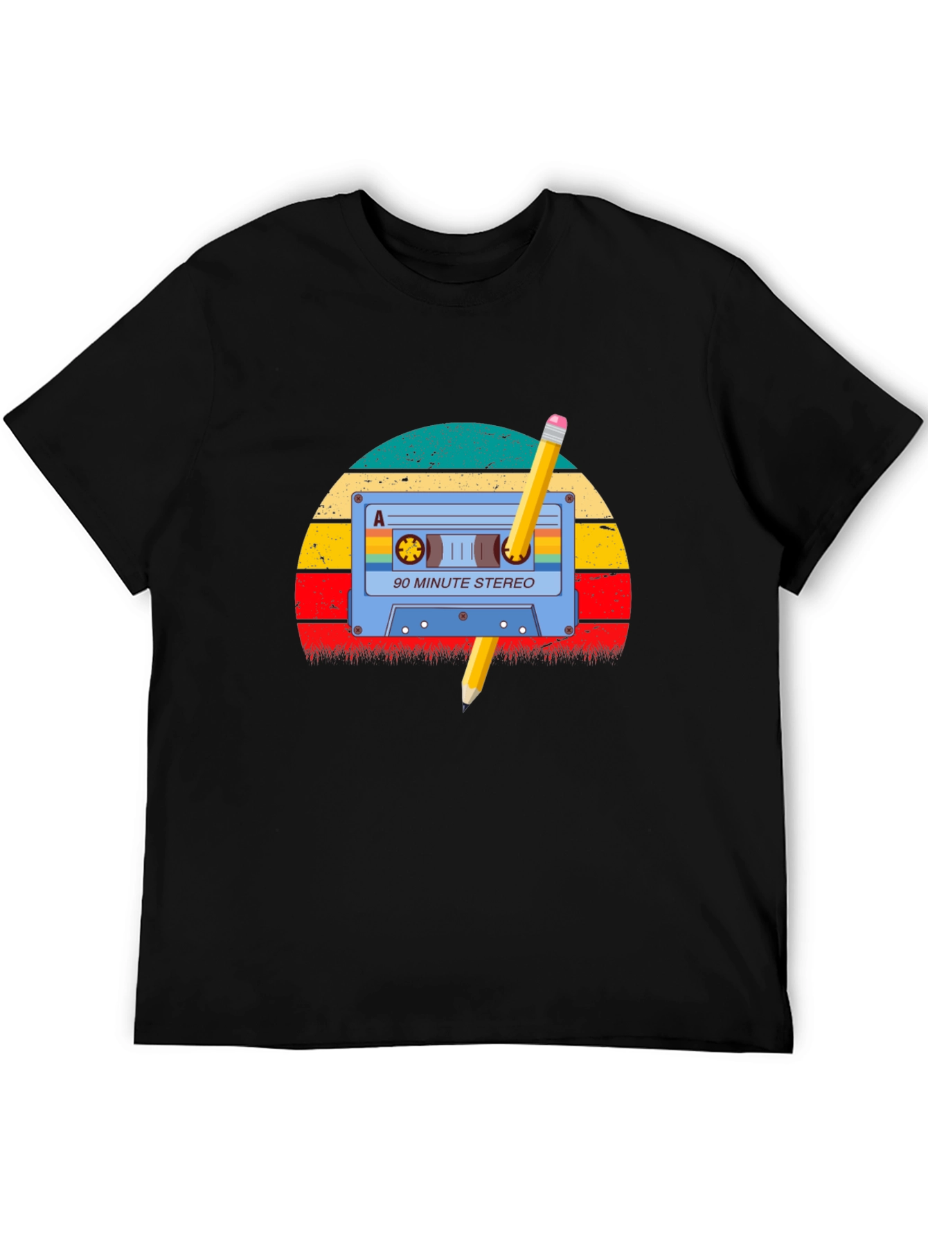 Retro Mixtape Pencil T-Shirt