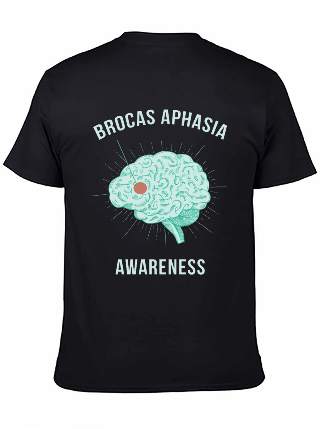 Brocas Aphasia Awareness Graphic Tee