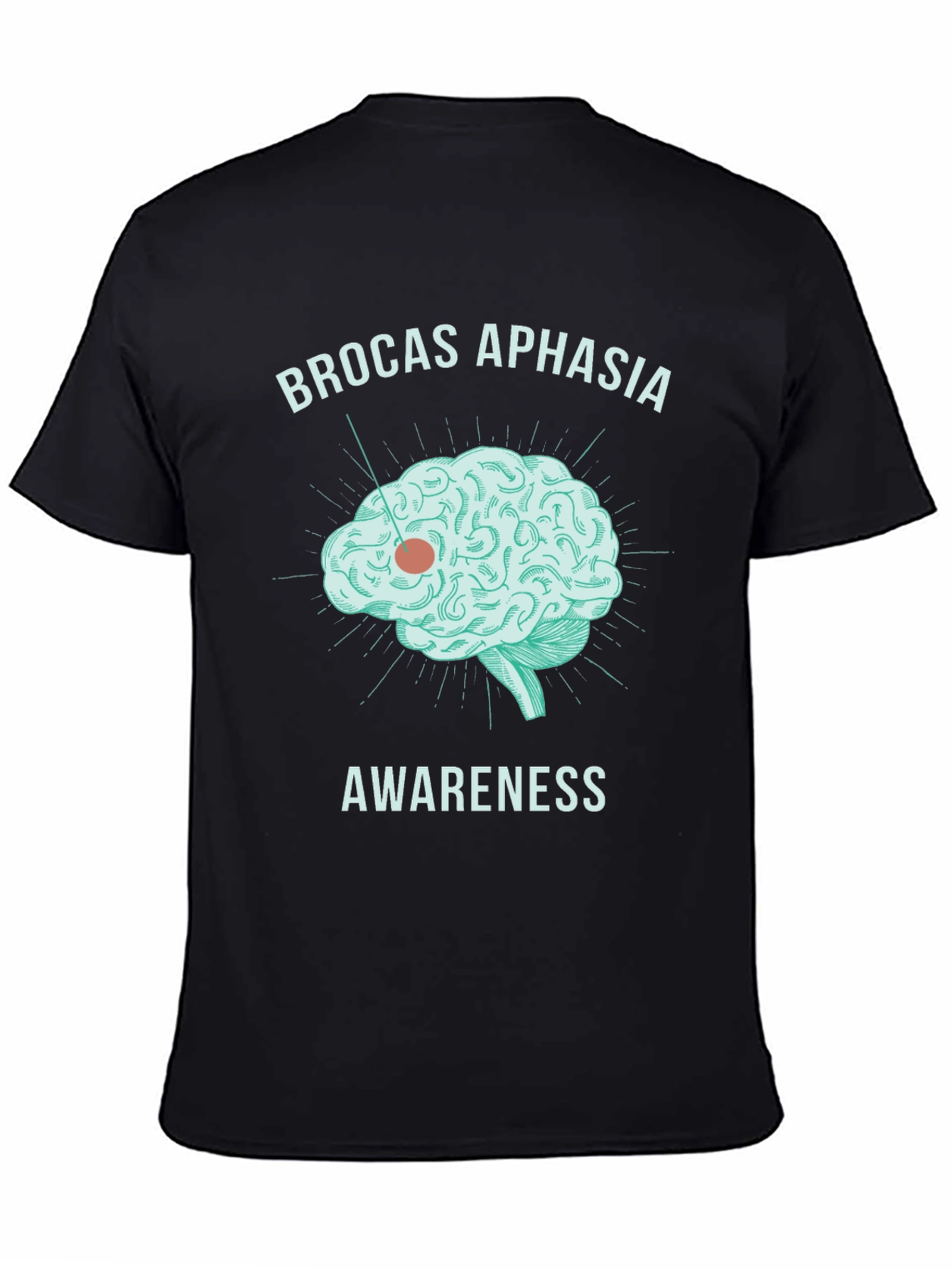Brocas Aphasia Awareness Graphic Tee