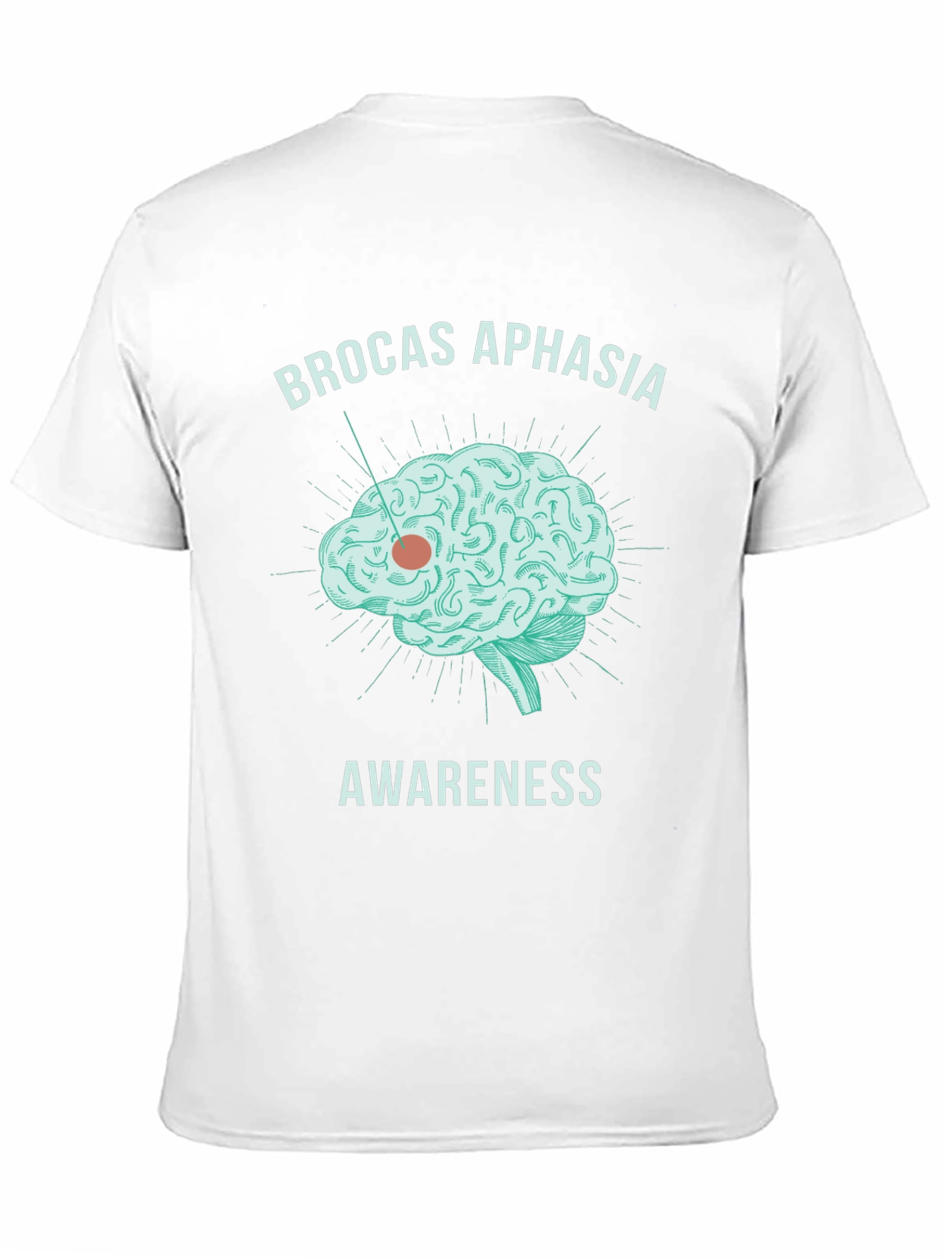 Brocas Aphasia Awareness Graphic Tee