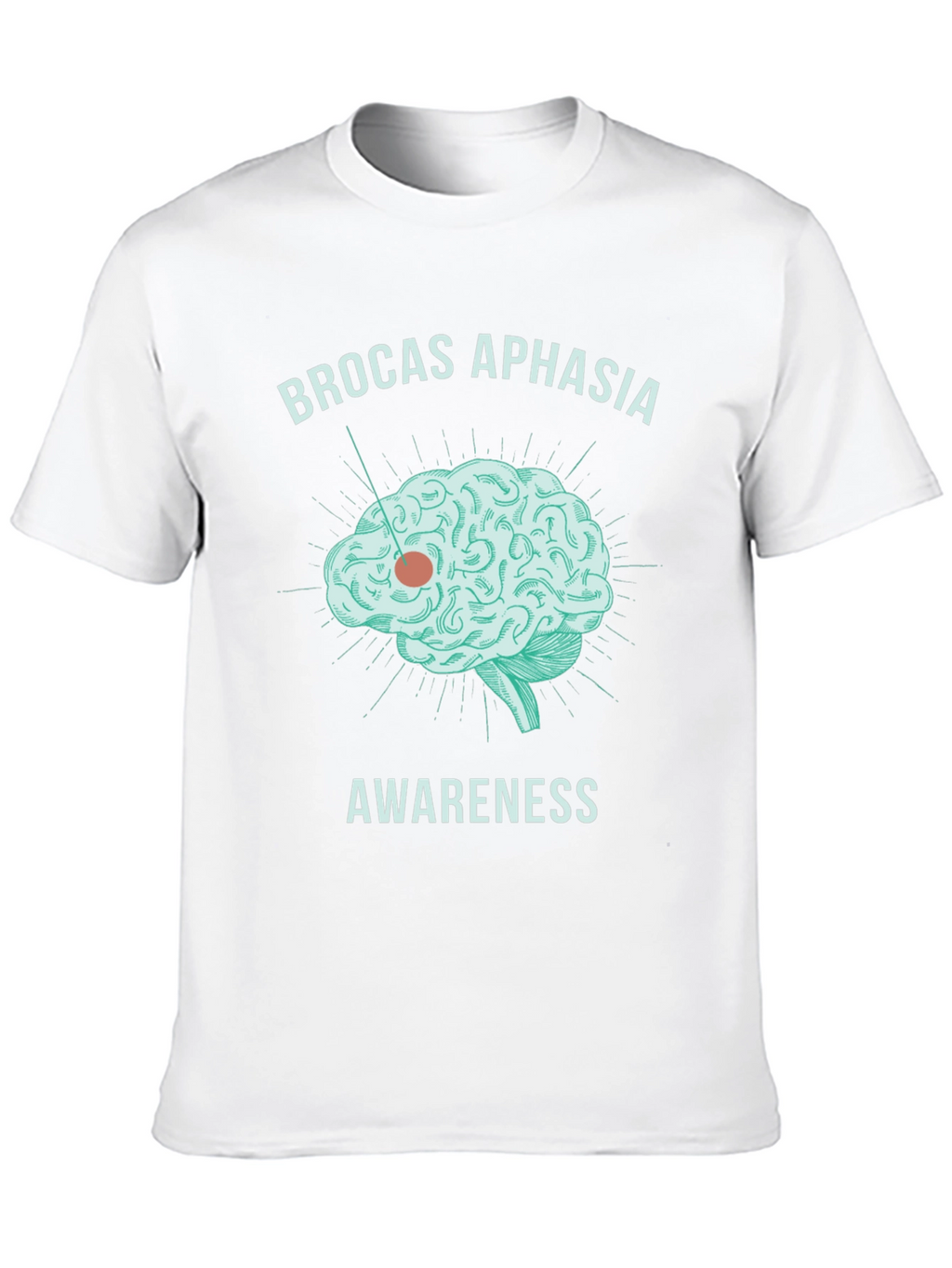 Brocas Aphasia Awareness Graphic Tee