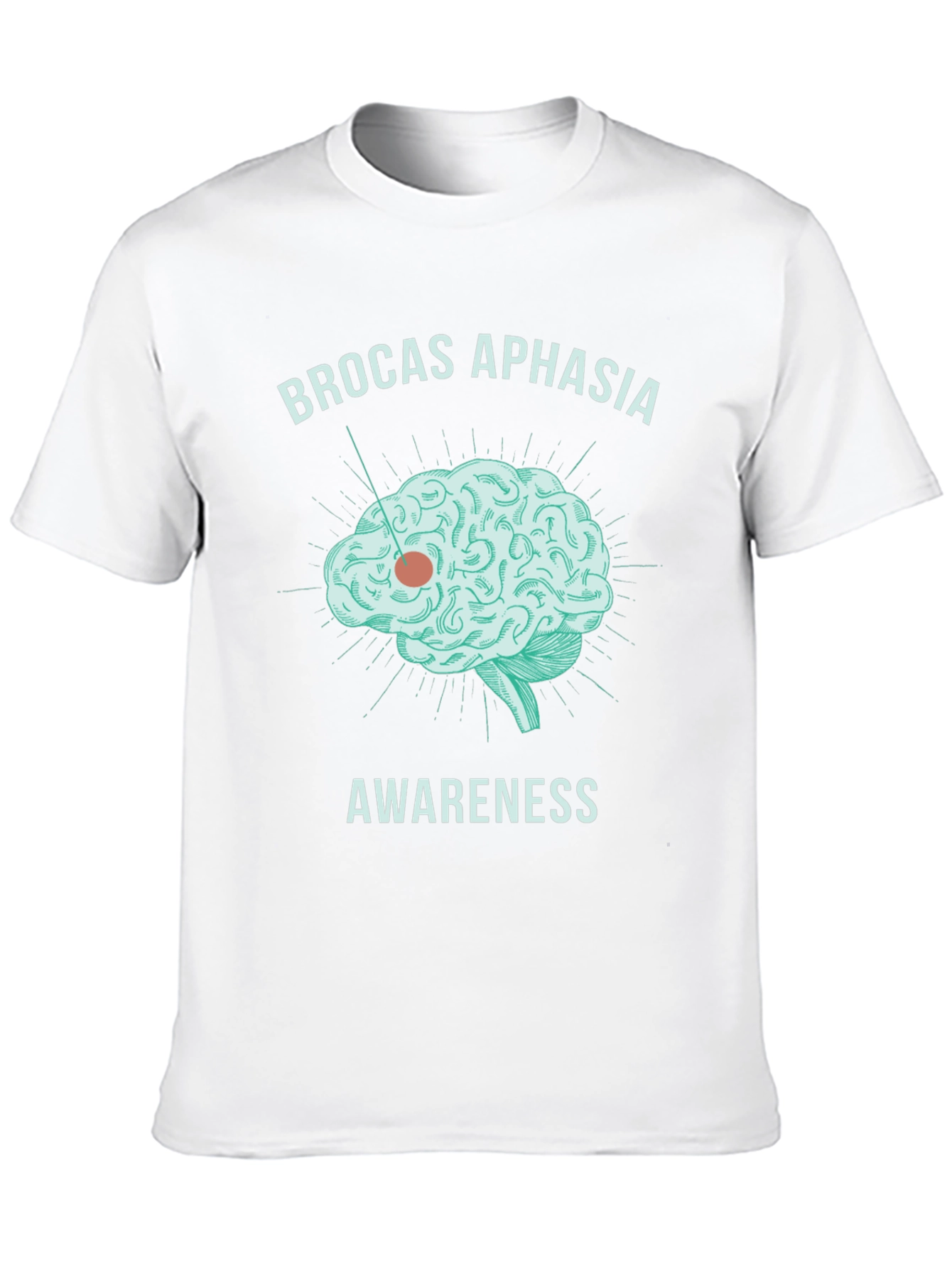 Brocas Aphasia Awareness Graphic Tee