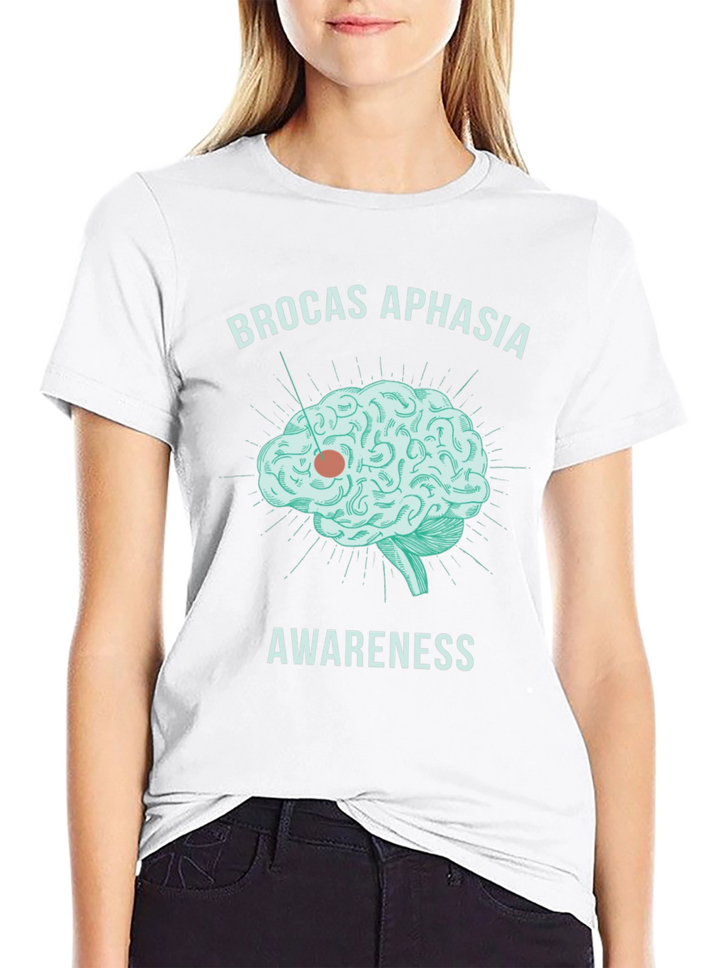 Brocas Aphasia Awareness Graphic Tee