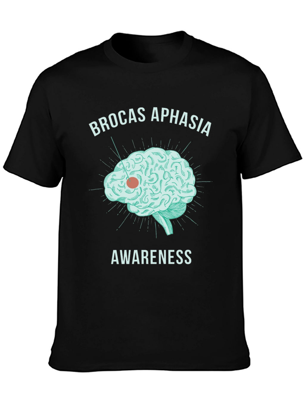 Brocas Aphasia Awareness Graphic Tee
