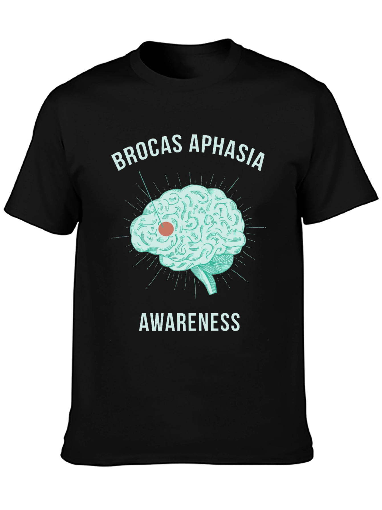 Brocas Aphasia Awareness Graphic Tee