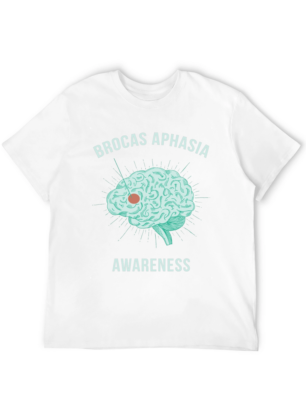 Brocas Aphasia Awareness Graphic Tee