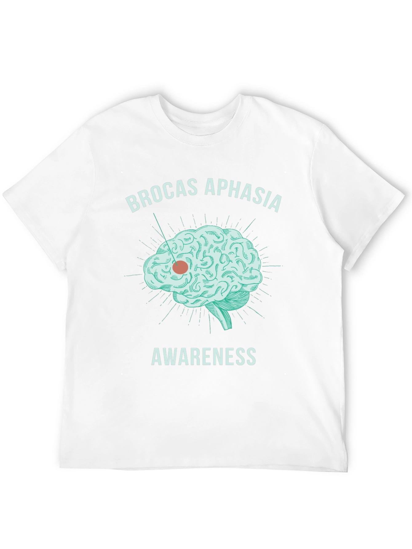 Brocas Aphasia Awareness Graphic Tee
