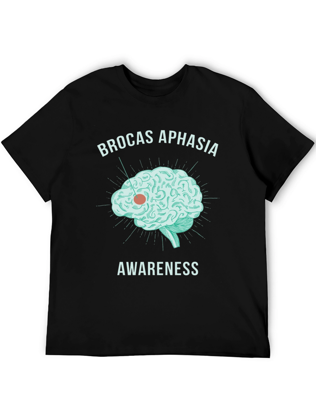 Brocas Aphasia Awareness Graphic Tee