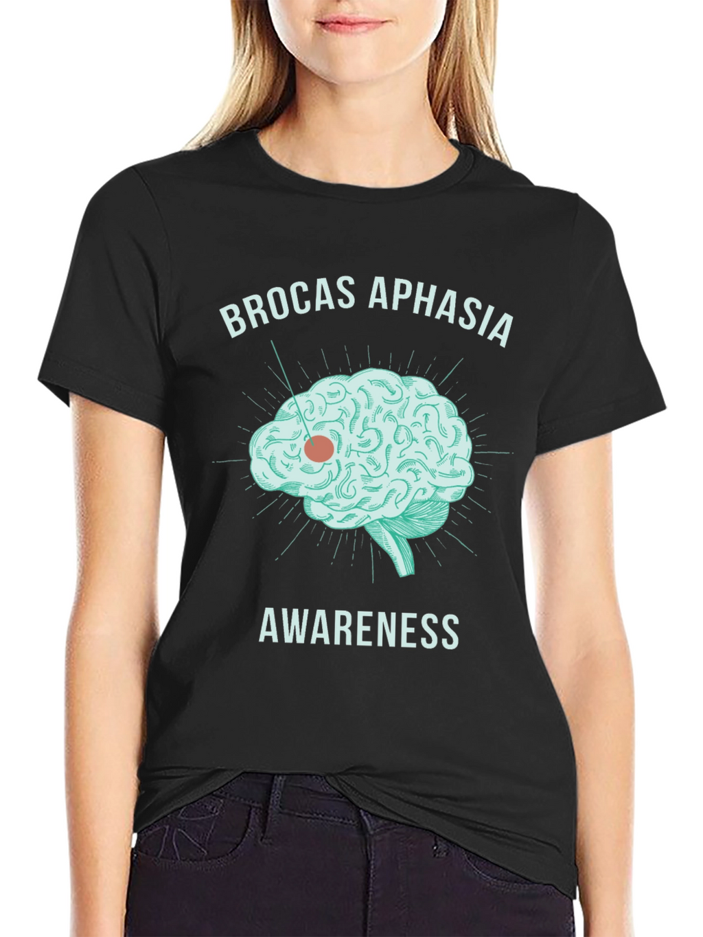 Brocas Aphasia Awareness Graphic Tee