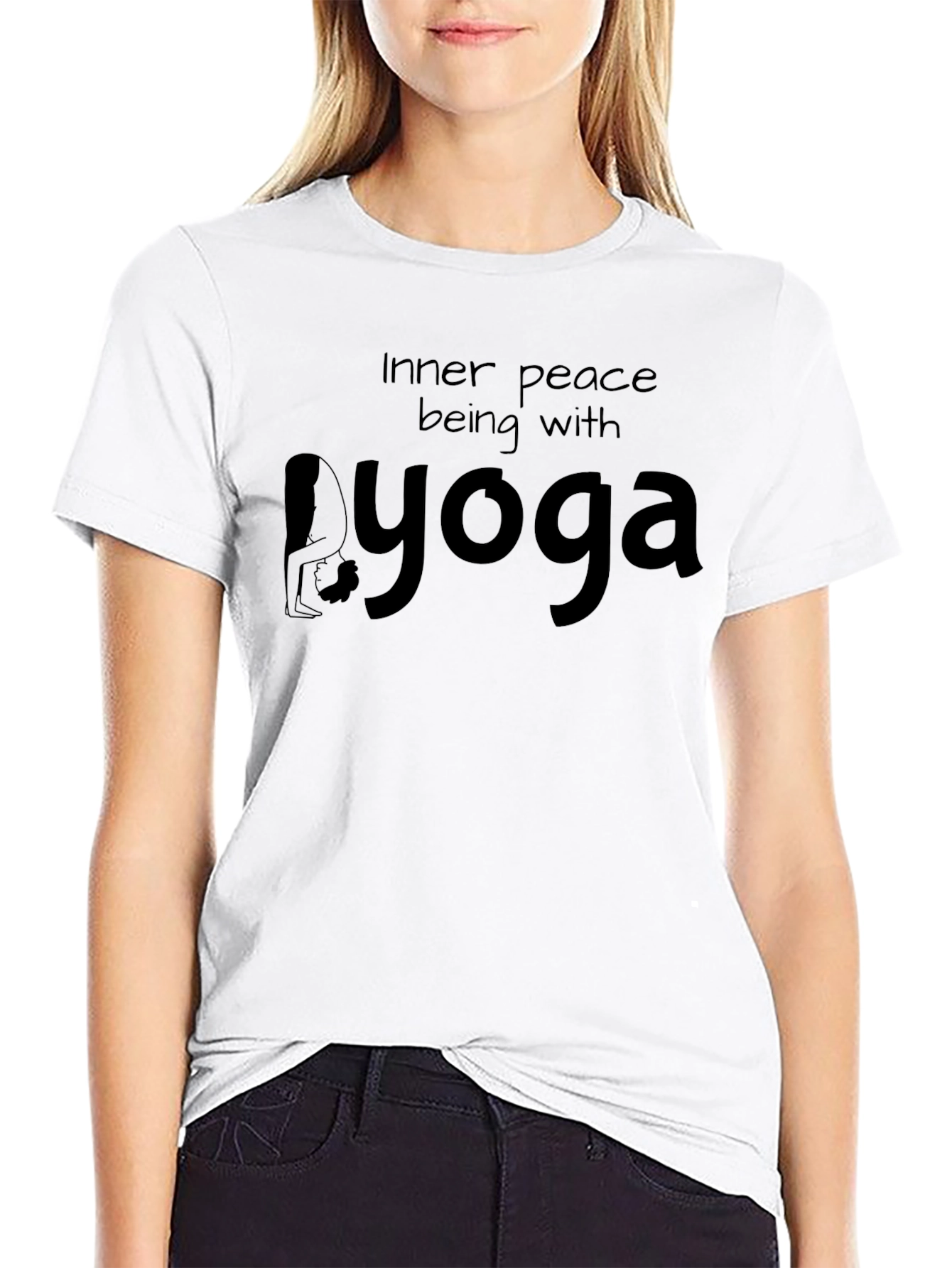 Inner Peace Yoga Graphic T-Shirt - Unisex
