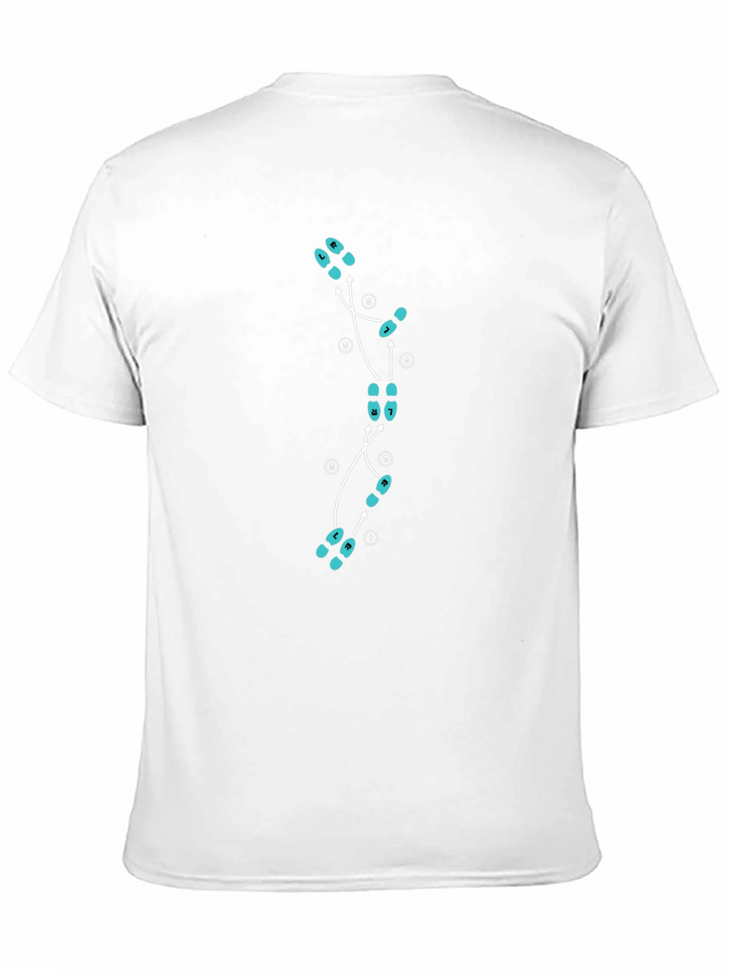 Dance Steps Graphic Tee - Black