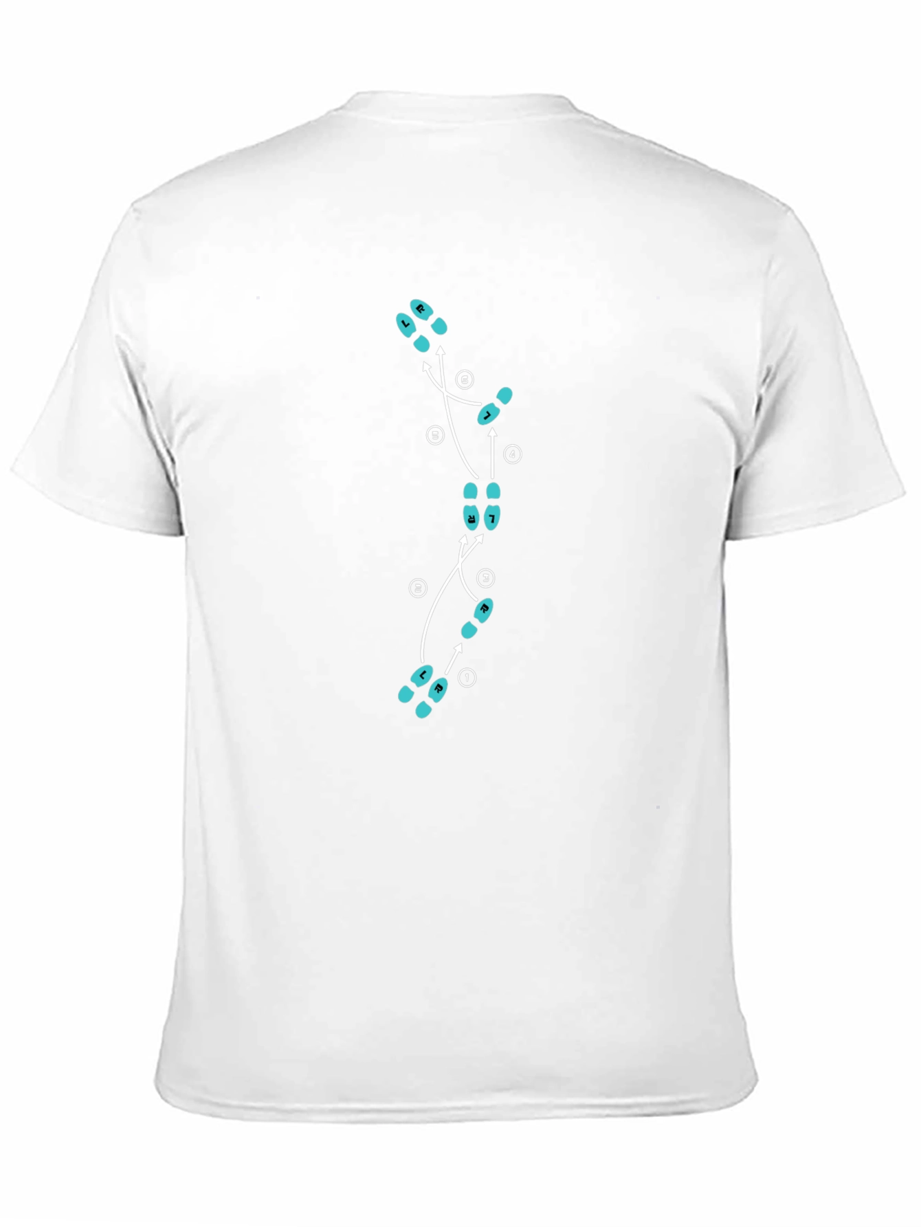 Dance Steps Graphic Tee - Black