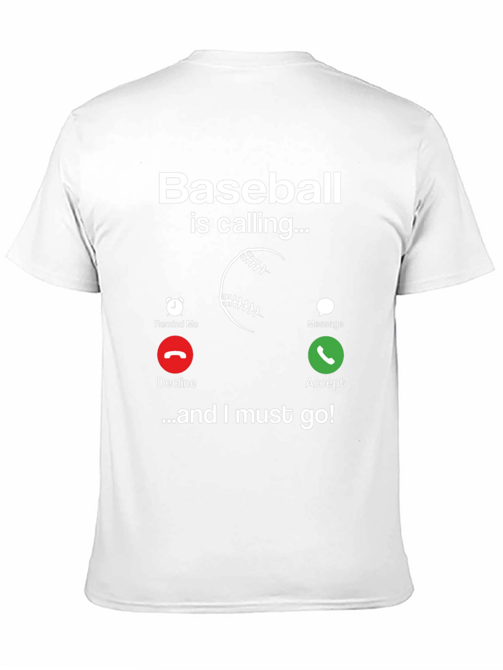 Baseball Calling T-Shirt - Funny Sports Tee