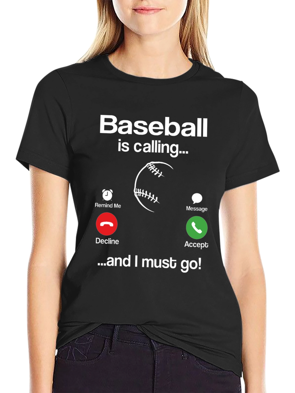 Baseball Calling T-Shirt - Funny Sports Tee