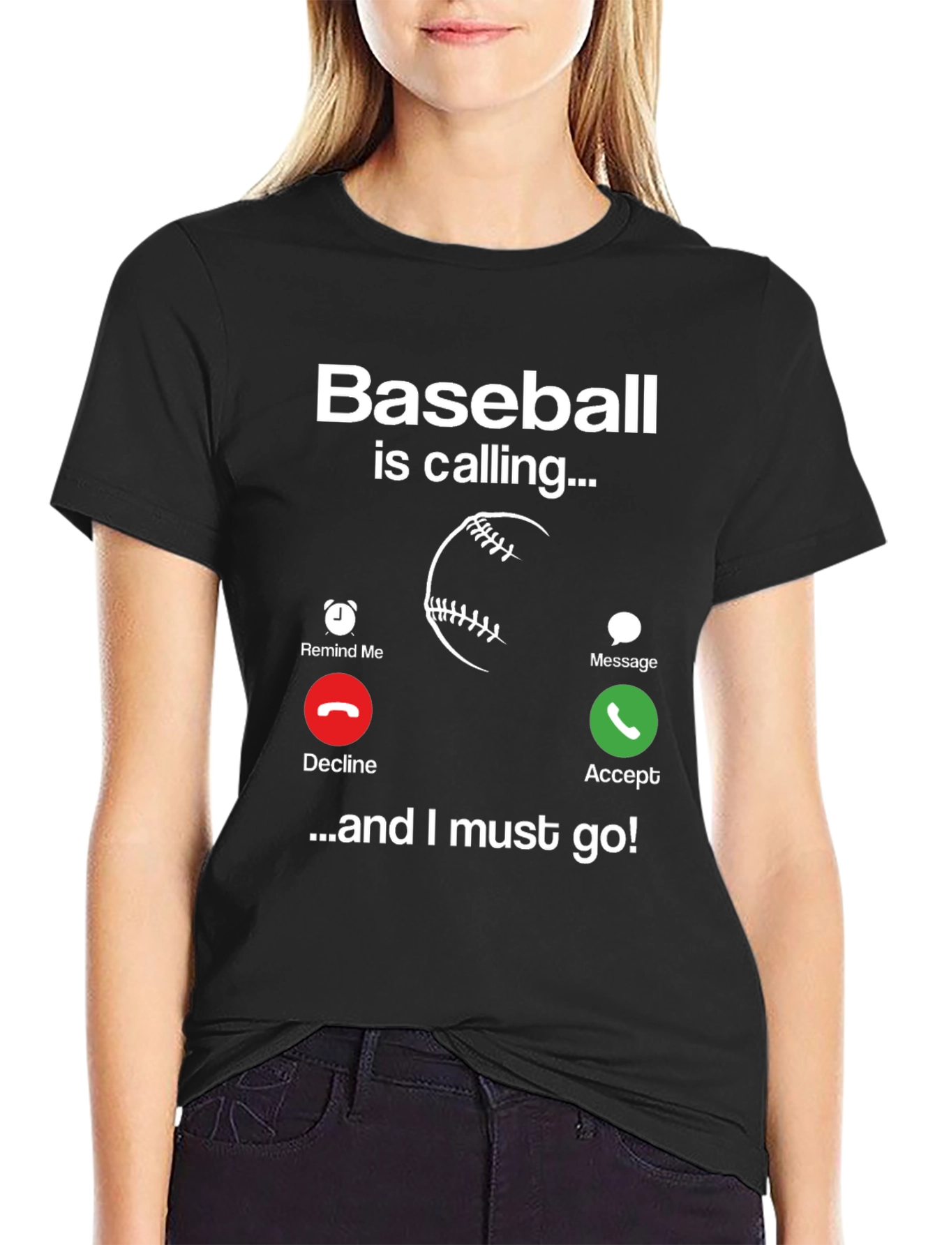 Baseball Calling T-Shirt - Funny Sports Tee