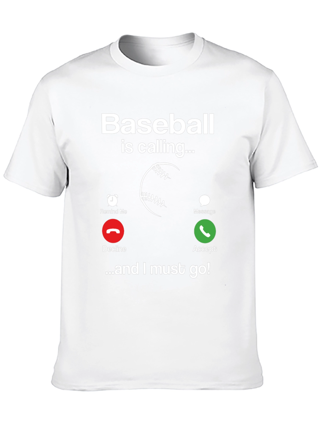 Baseball Calling T-Shirt - Funny Sports Tee