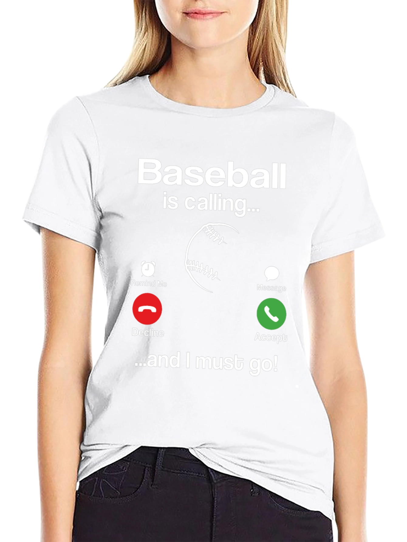 Baseball Calling T-Shirt - Funny Sports Tee