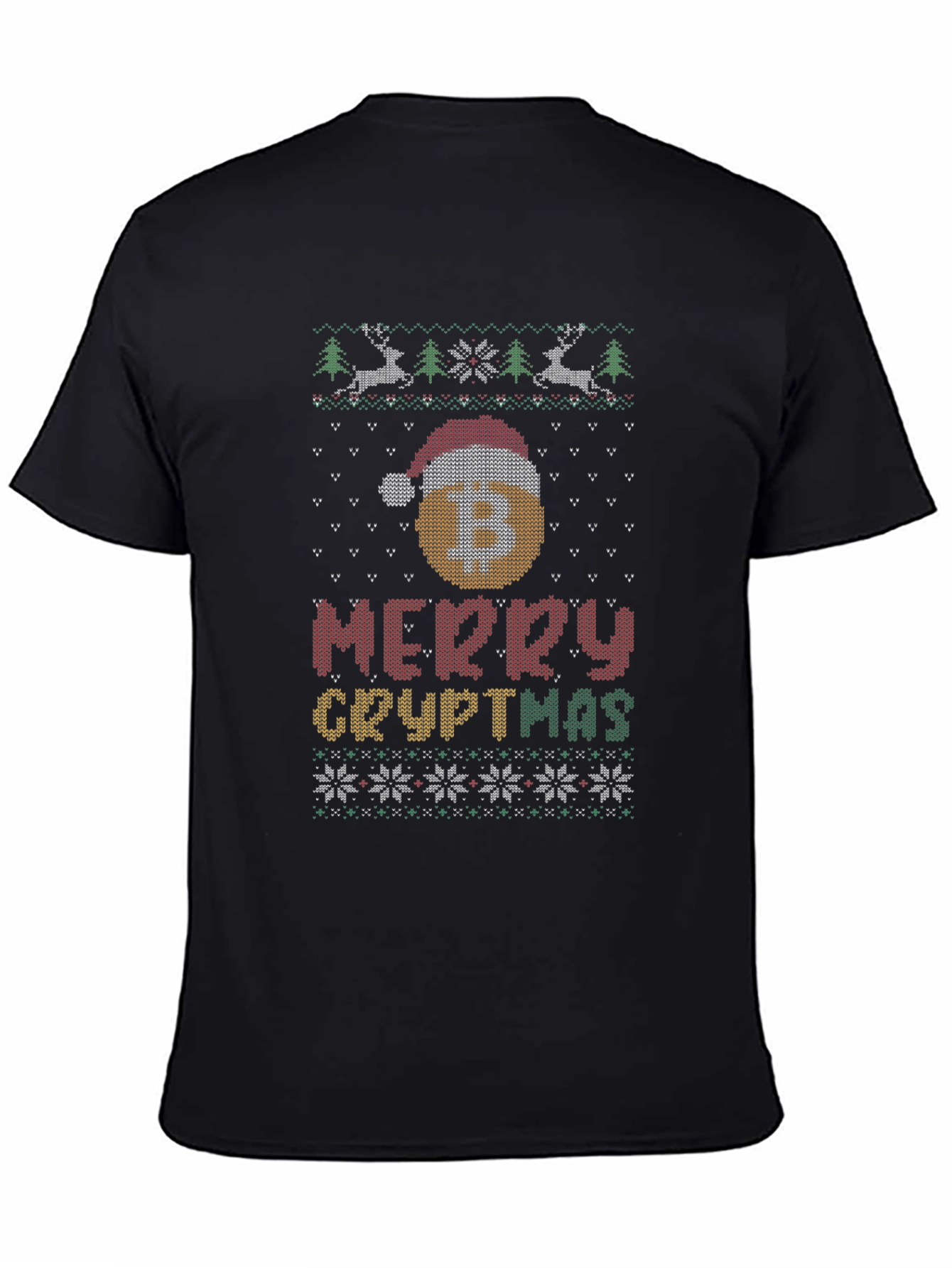 Merry Cryptmas Bitcoin Holiday T-Shirt