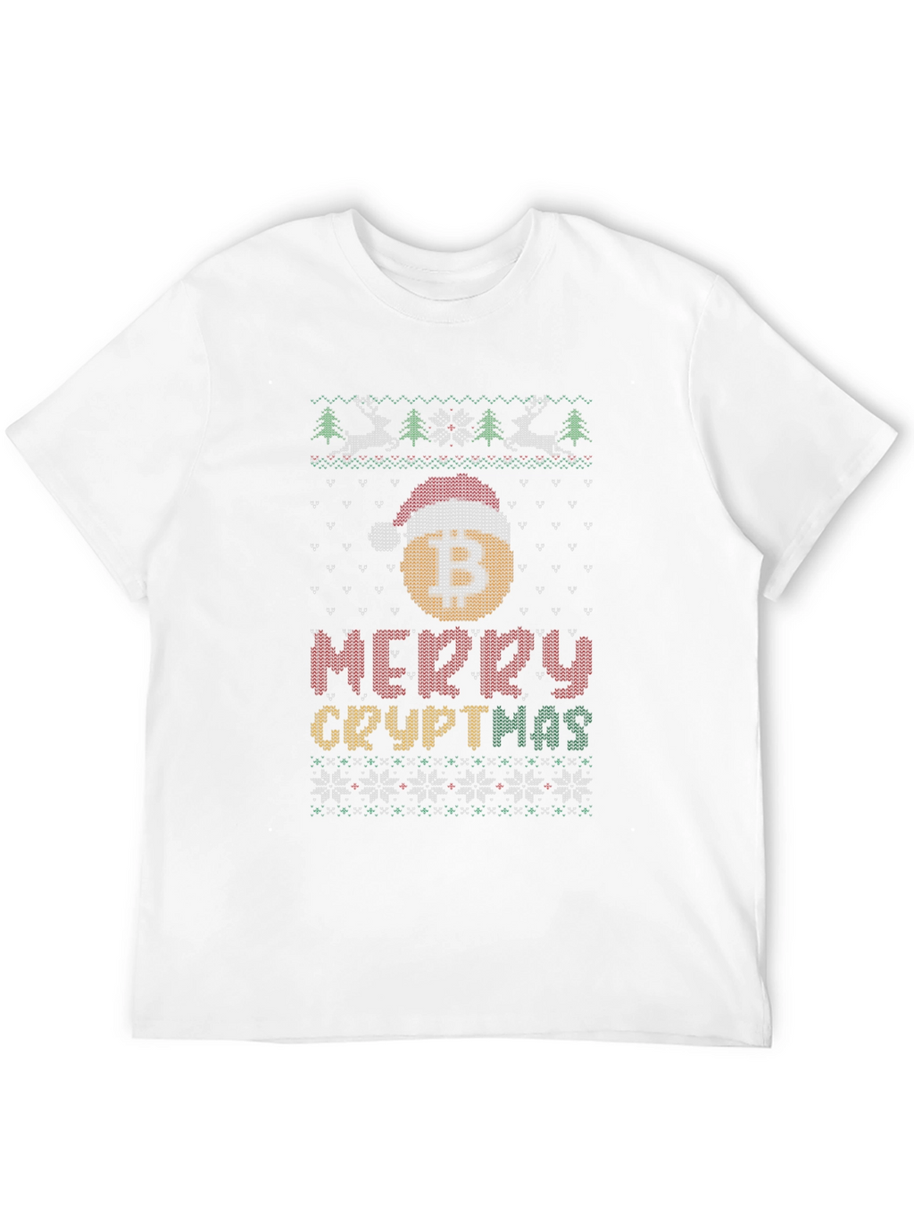 Merry Cryptmas Bitcoin Holiday T-Shirt